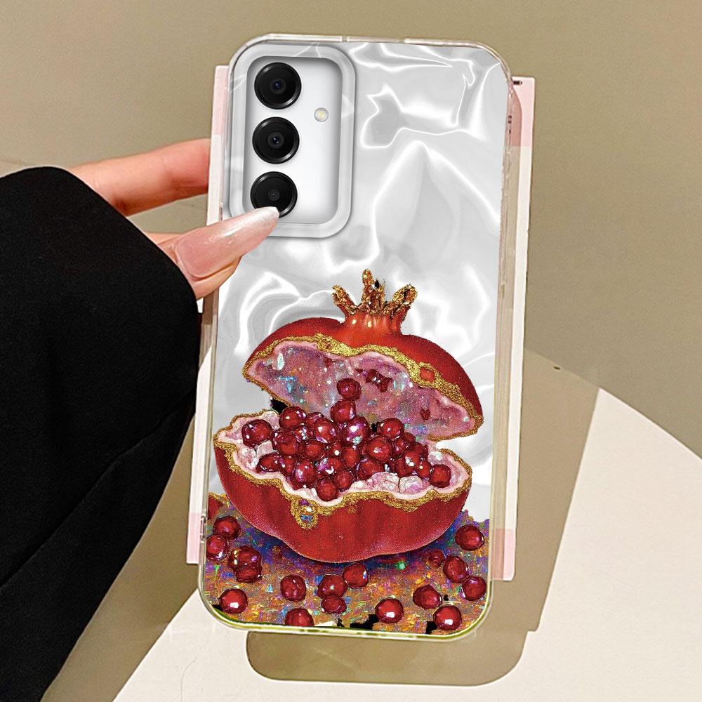 Белый пион лотос принт женский чехол для телефона для Samsung Galaxy A55 A56 A36 A26 A16 A53 A06 A14 A24 A34 A54 A15 A25 A35 обложка