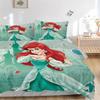 Mermaid Princess Fantasy Print 3Pcs Bedding Setduvet Cover With 2 Bedropillowcase Home Birthday Gift