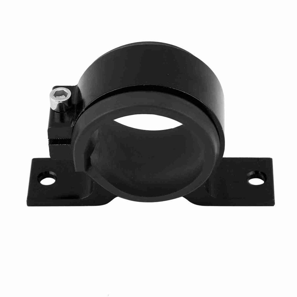 Алюминиевый сплав 50 мм Кронштейн крепления топливного насоса автомобиля Одинарный хомут для фильтра Люлька Черный