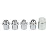 5pcs Metal Wheel Lock Set 00276?00900 High Accuracy Short Anti Theft Wheel Lock Car Accessories