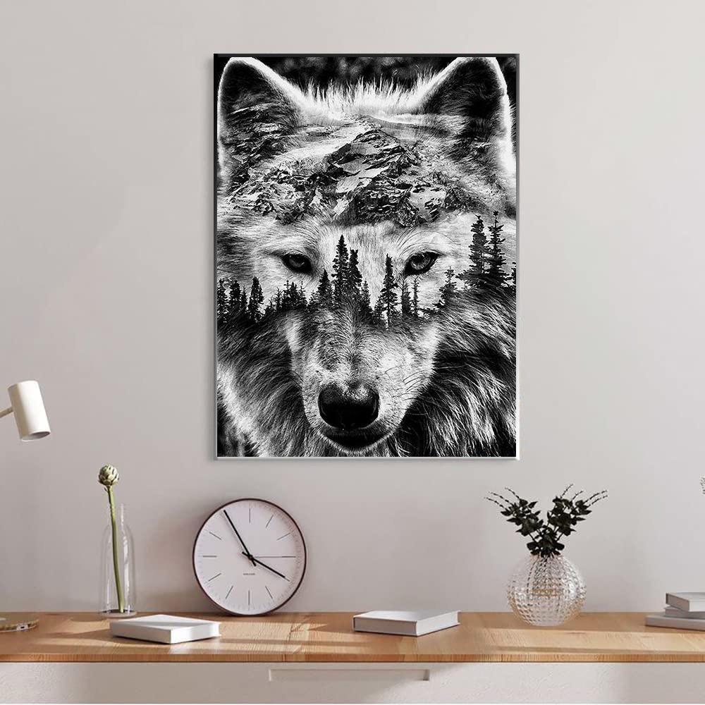 DIY алмазная живопись животное набор для вышивки крестом мозаика искусство алмазная живопись полный круг/квадратный алмаз украшение дома