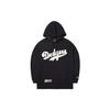 New Era FW23 MLB Лос-Анджелес Dodgers Ретро Свободный Флисовый Худи с Вышивкой Букв Унисекс Худи Черный 13781132
