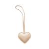 Bag Pendant Heart Shape Imitation Leather Keychain Vibrant Color Bag Decor Charm Bag Car Key Accessory