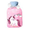 Soft Plush Unicorn Fleece Hot Water Bottle
