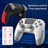 Игровой контроллер для PS4, совместимый с PS4/Slim/Pro/ПК, с 360° джойстиком/двойной вибрацией/6-осевым гироскопом