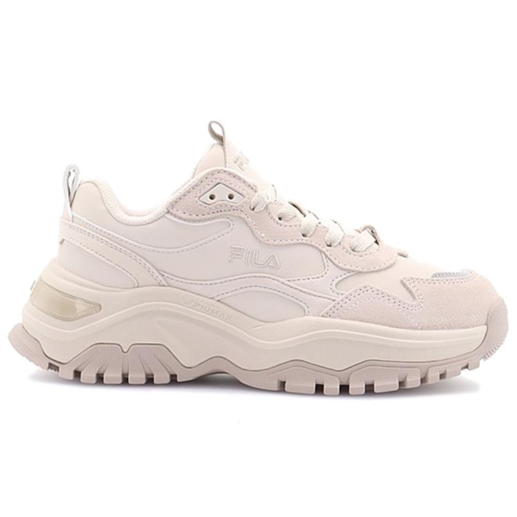 Fila Модные Кроссовки Синтетическая Кожа Низкие Массивные Кроссовки Женские Рустикальные F12W144147FMB