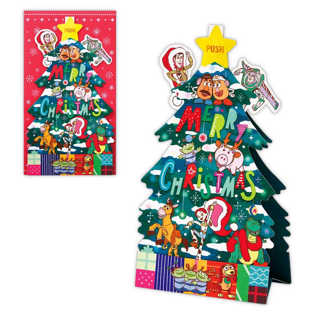 Hallmark Hallmark Disney Рождественская открытка Музыкальная шкатулка Игрушечная елка 826499