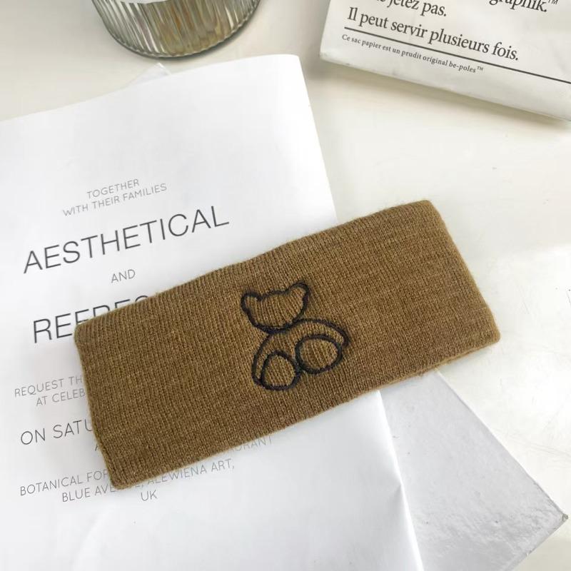 Осень и зима повседневная мода головной убор повязка на голову вязаная повязка на голову резинка для волос теплая защита лба спортивная повязка на голову косынка