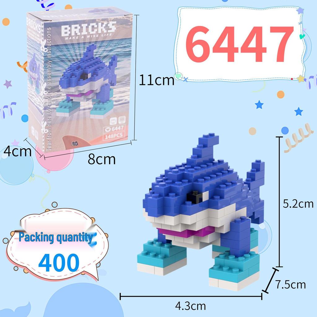 Shan Hai Jing Educational Micro-Particle Building Blocks for Children