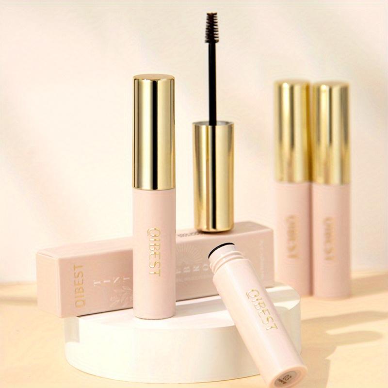 4 цвета, густой оттенок для бровей, жидкий 3D-коричневый крем для оттенка бровей, быстросохнущий крем для тонировки бровей, не удаляемый крем для бровей, кисть для бровей