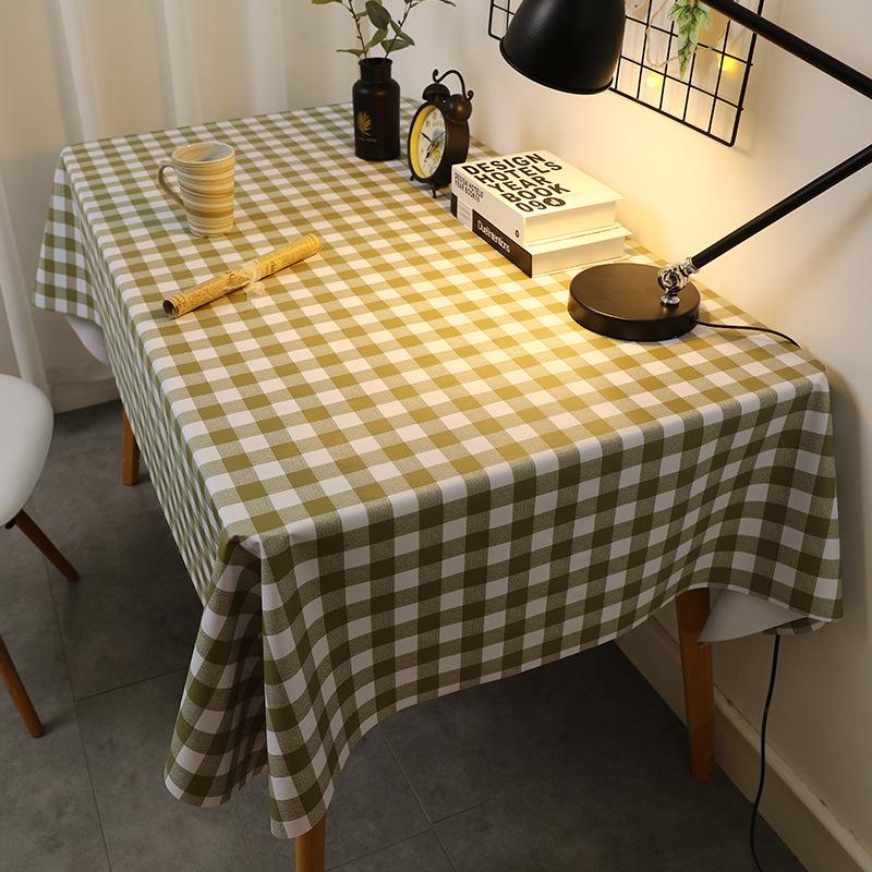 Скатерть Водонепроницаемая и Маслостойкая Не требующая стирки Настольная Прямоугольная Скатерть для Обеденного Стола Скатерть для Кофейного Столика ПВХ Накладка на Стол