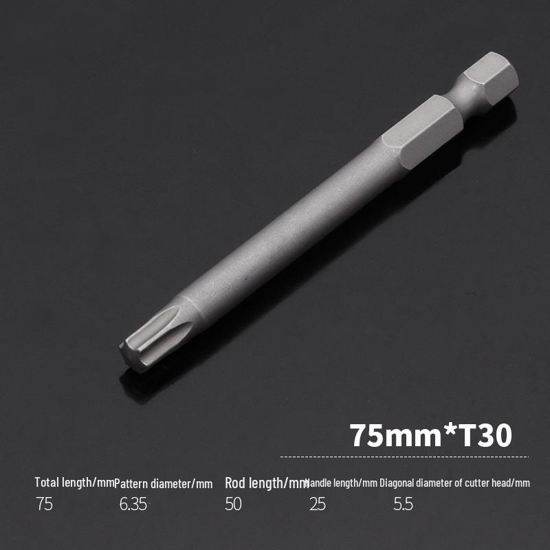 Расширенный набор магнитных бит для отвертки со звездочкой T8/T25/T30/T40 для электрических отверток и дрелей