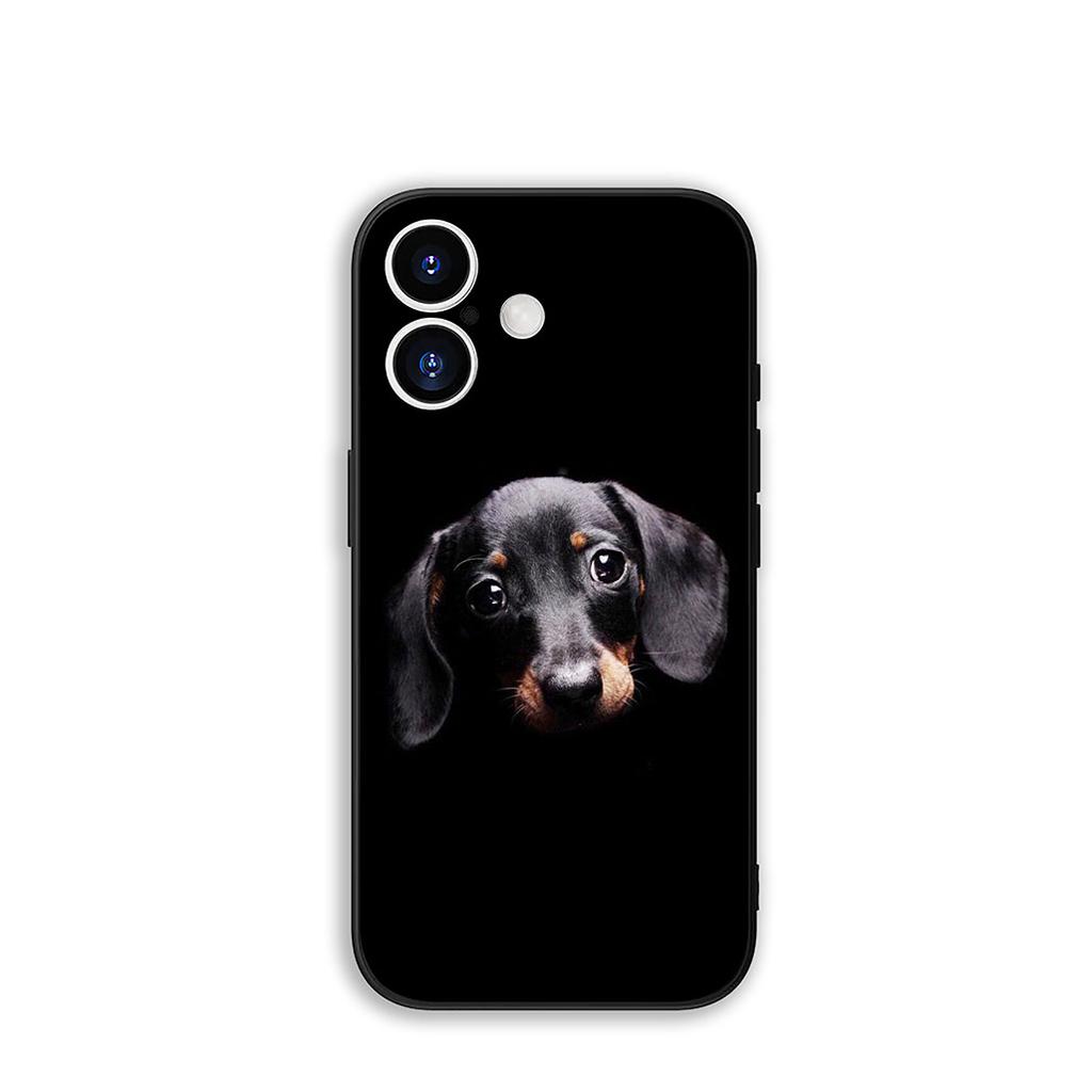 Cover Pet Dog Cute Dachshund for Samsung Galaxy A25 A37 A57 A12 A14 A31 A41 A50 A51 A70 A71 A72 A21S A04 M15 Note 20 9 8 10 Case