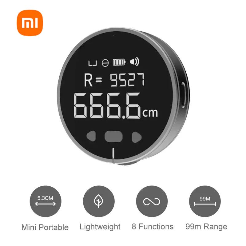 Xiaomi DUKA ATuMan Little Q Electric Ruler Distance Meter HD LCD Screen Measure Tools Rechargeable 99M Tape Ruler