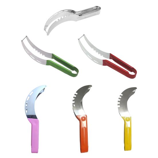 Арбузный резак из нержавеющей стали Ветряная мельница Слайсер Кухонный резак для фруктов Инструменты для выкапывания дынь Фрукты