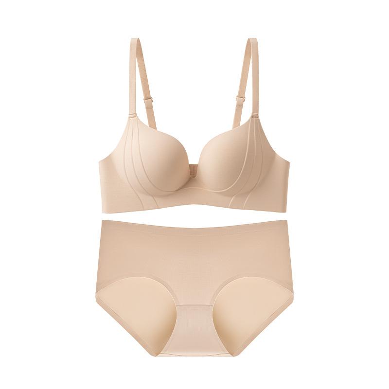 Small breasts gather underwear women's summer thin soft support, pull without marks, close the secondary breasts, anti-sagging upper support bra cover