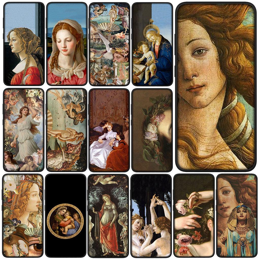 Чехол для телефона Sandro Botticelli Ренессанс Искусство Женщина Девочка для Samsung Galaxy A10 A20 A53 A30 A31 A32 A50 A51 A52 A12 A33