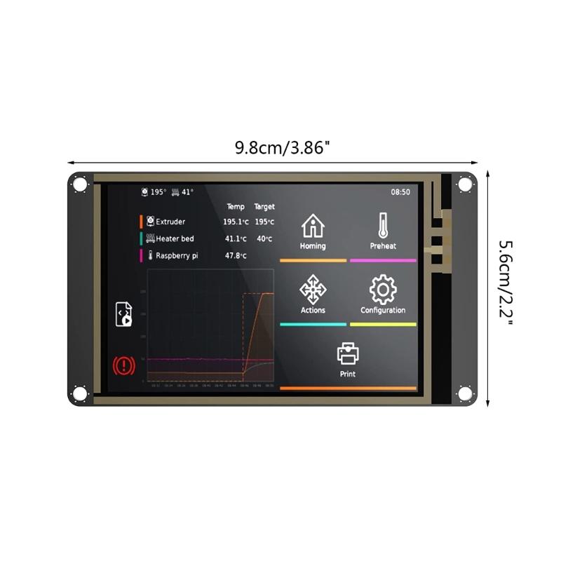 TFT35 V2.1 ЖК-экран 480x320 Wifi-модули для 3 CR10 3D-принтер Часть для SKR E3 SKR E3 DIP-плата Замена
