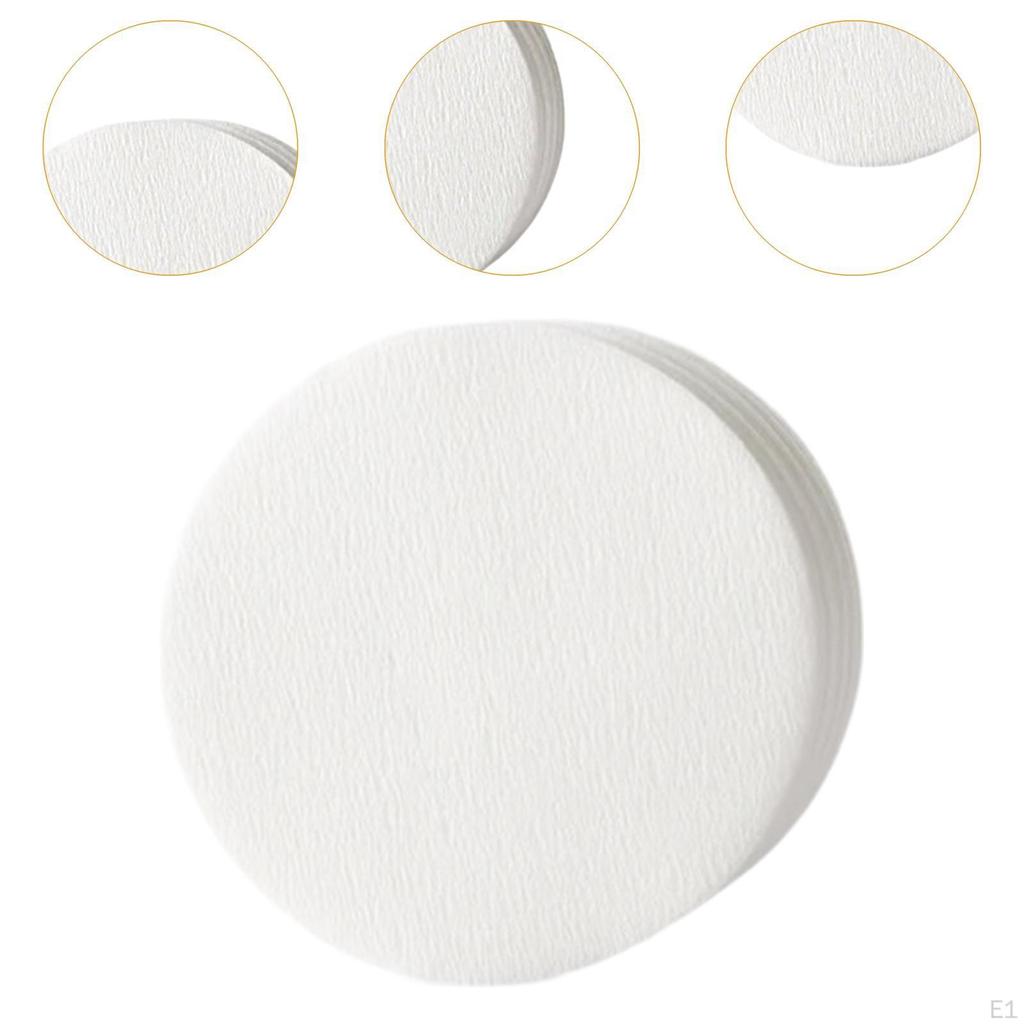 100 штук Бумажные кофейные фильтры, Круглые микрофильтры для чая и