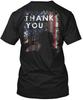 Veteran Thank You T-Shirt Made In the USA Size S To 5XL
