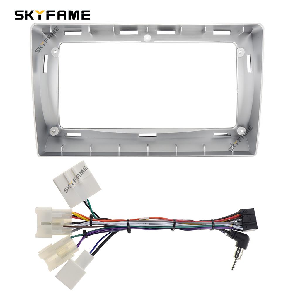 SKYFAME For Toyota IST Car Frame Fascia Adapter Android Radio Dash Fitting Panel Kit