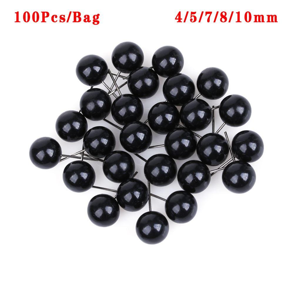 4/5/7/8/10mm Plastic Animals Puppets making Dolls Accessories Bears Needle Felting Black Glass Eyes