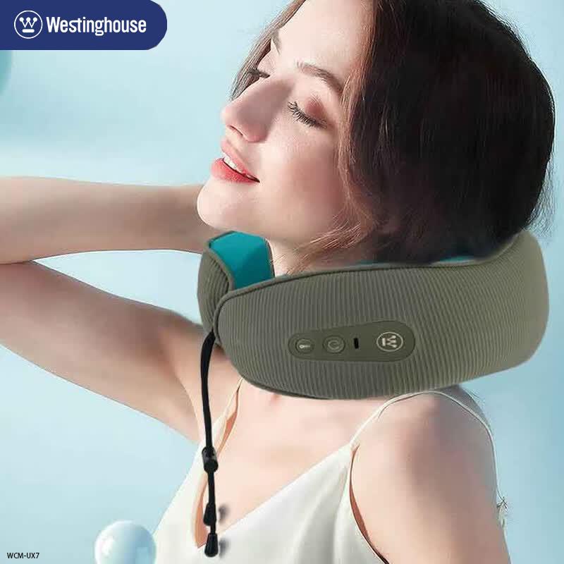 Westinghouse Массажер для шеи с подогревом и 3D разминанием, штекер CN (адаптер в комплекте)
