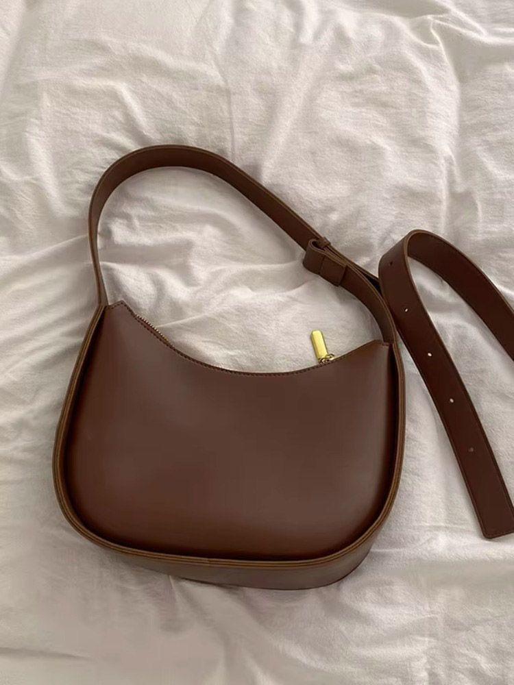 Retro Saddle Bag Women's 2025 New Fashion and Versatile Korean Underarm Bag Niche Versatile Commuter Crossbody Bag