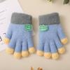 1-5 Years Old Coldproof Kids Winter Gloves Windproof Baby Gloves Cute Knitted Gloves  Toddler