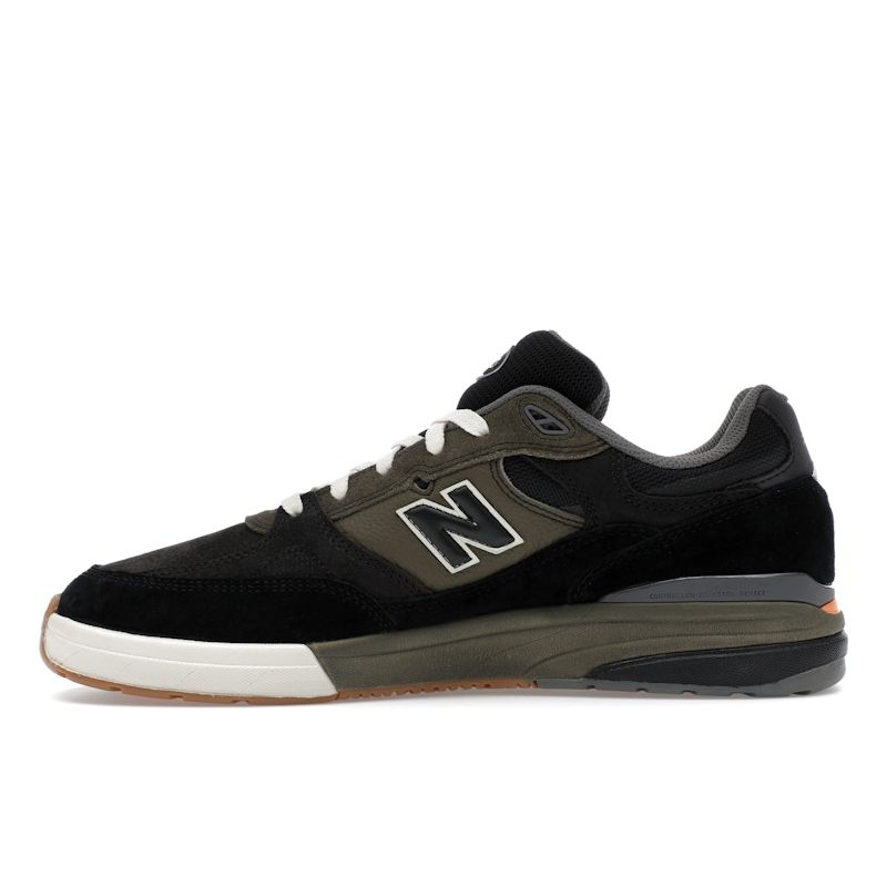 Andrew Reynolds X New Balance Numeric 933 Black Dark Olivine Unisex Sneakers NM933BST