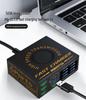 6-портовое USB-зарядное устройство с быстрой зарядкой PD 20 Вт и цифровым дисплеем - Универсальная настольная станция Type-C для мобильных телефонов