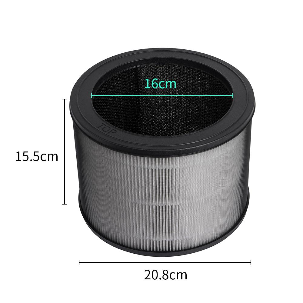 Replacement 3-in-1 H13 Genuine Activated Carbon Filter Compatible with Winix A230 and A231 Air Cleaners