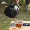 Koman BKSW-1 Портативный походный чайник из нержавеющей стали с ситечком для заварки чая для приготовления пищи и кипячения воды на открытом воздухе