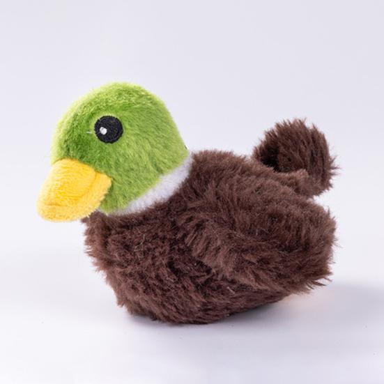 Интерактивная плюшевая игрушка для кошек-птиц, перезаряжаемая через USB, хлопающая щебечущая птица, активируемая прикосновением, электрическая имитация животных для домашних кошек