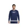 Nike Футбольный спортивный мягкий свитшот с круглым вырезом Club Tottenham Hotspur Striped Letter, мужская толстовка Binary-Blue FQ3011-424