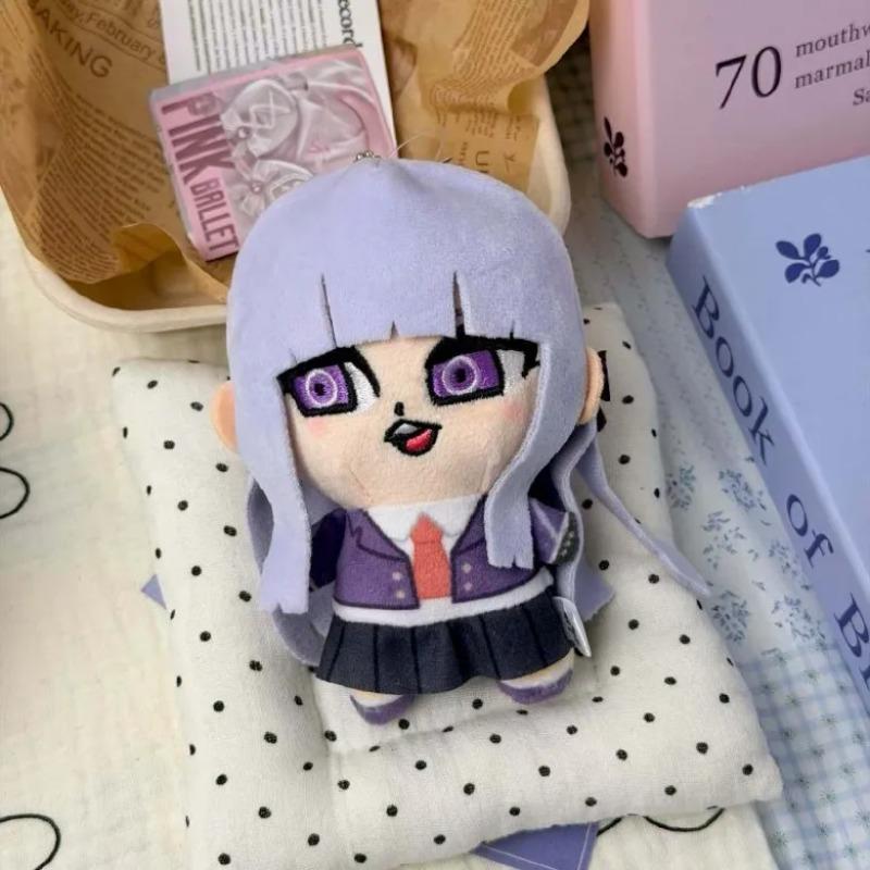 Аниме НОВАЯ Danganronpa Плюшевая кукла Наэги Макото Сайхара Шуичи Хюга Хаджиме Ома Кокичи 10 см Плюшевые игрушки Брелок Подвеска Подарок