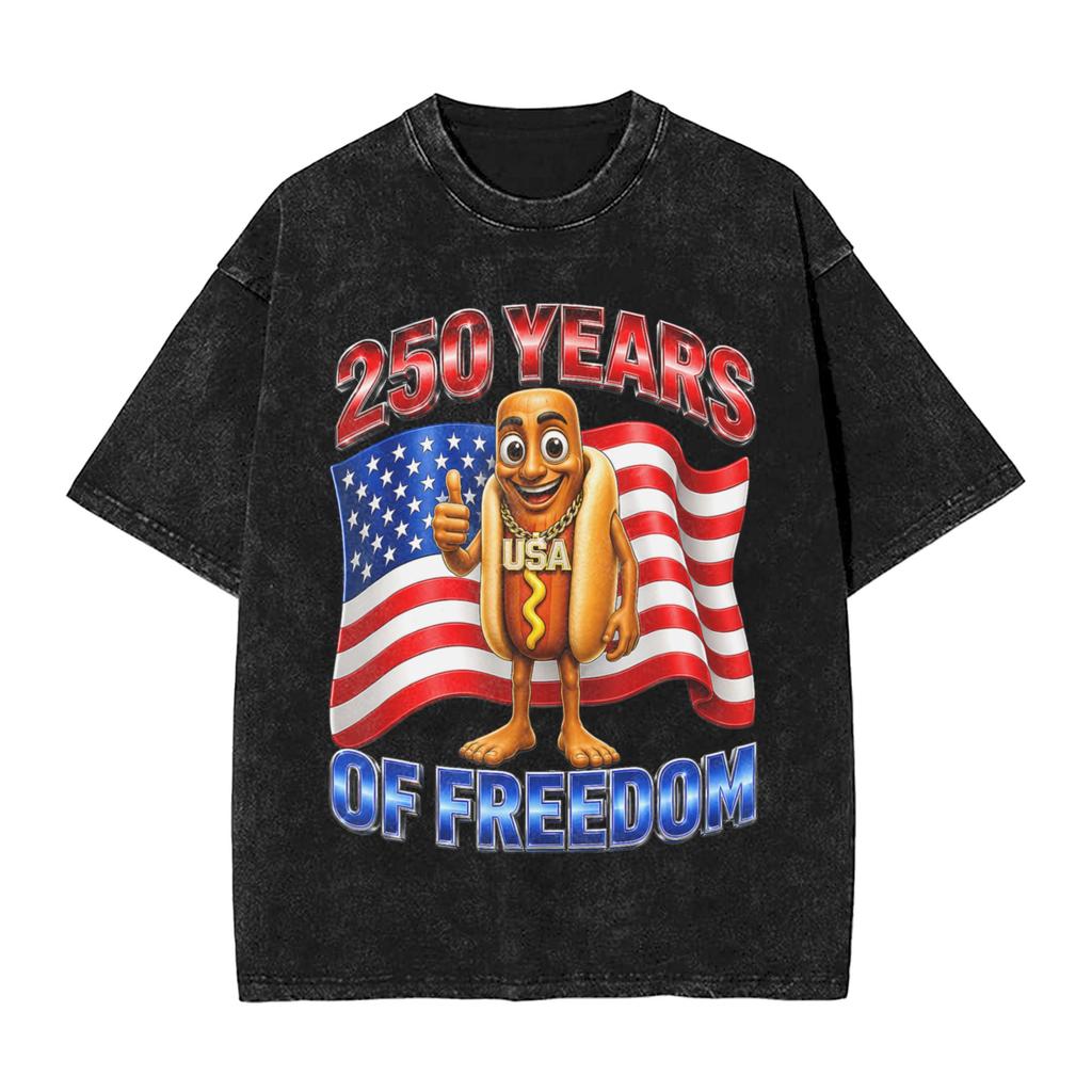 Tung Sahur Wear Usa Shirt Drinking Beer Celebrate July 4th T Shirt Mens Cotton Tshirts O Neck Tee Shirt Short Sleeve Tops