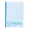 KOKUYO Campus Notebook 5 Assorted B5 30 Pages 5-Pack, Colors, Size, Ruled, (NO-3CANX5)