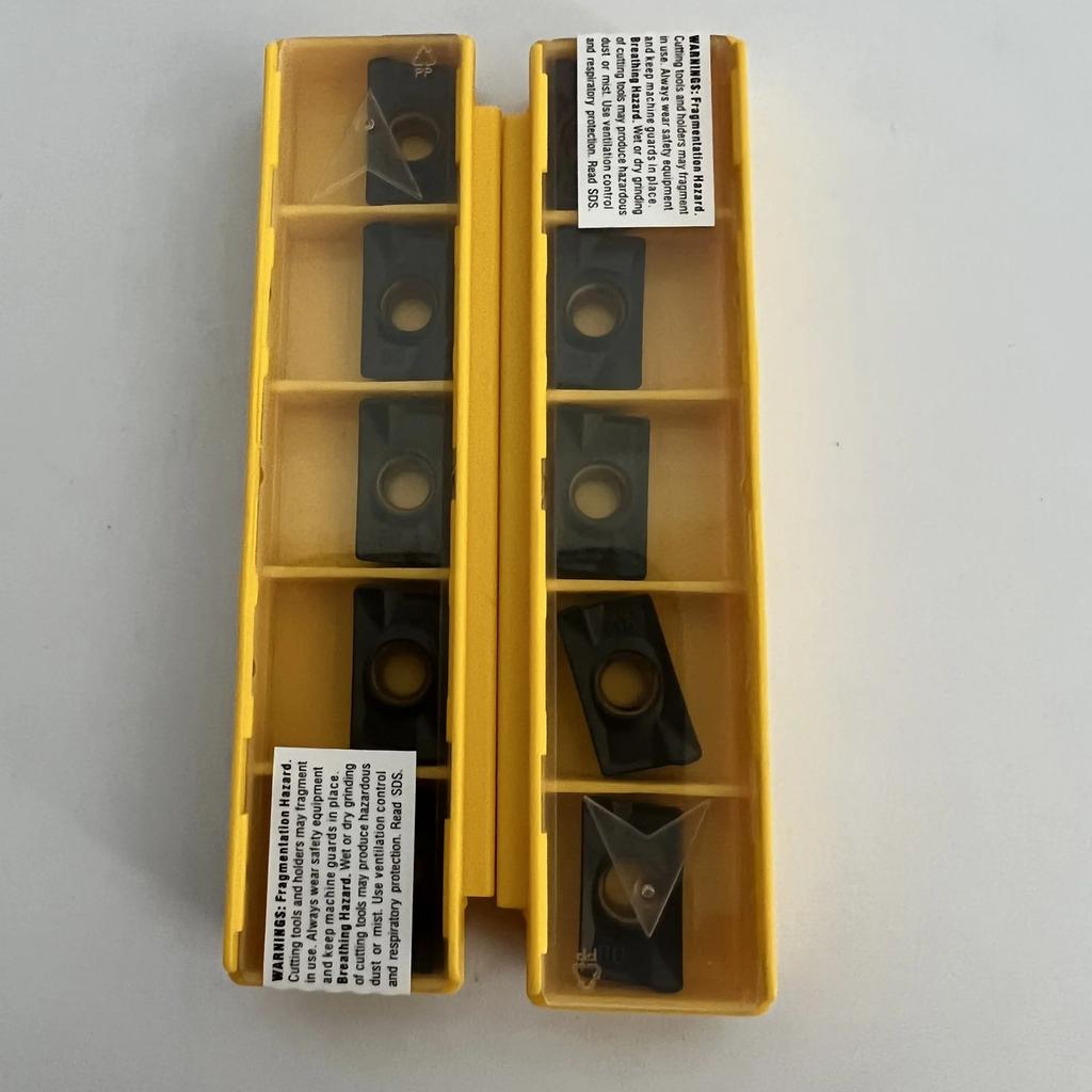 KENNAMETEL / APPT1604PDSR-FS SPMI79 / Original Carbide Blade 10 Pcs