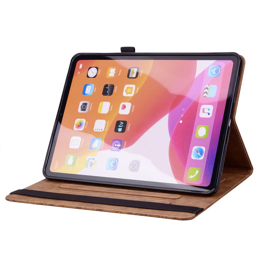 Flip case for Lenovo Tab M11, flower, brown