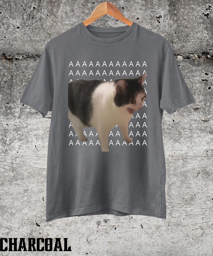 Screaming Cat MemeTShirtFunny Internet Meme TeeSilly Cat ShirtGag Gifts ShirtSilly Gift Graphic Meme Shirt