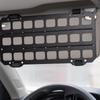Органайзер на солнцезащитный козырек автомобиля Панель Molle Компактный аксессуар для салона Большая вместимость