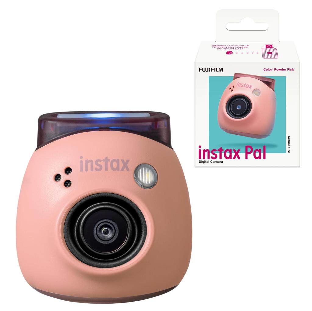 FUJIFILM Camera Instax Pal Powder Pink Wide Angle Lens INS PAL PINK Palm-sized Multi-Format