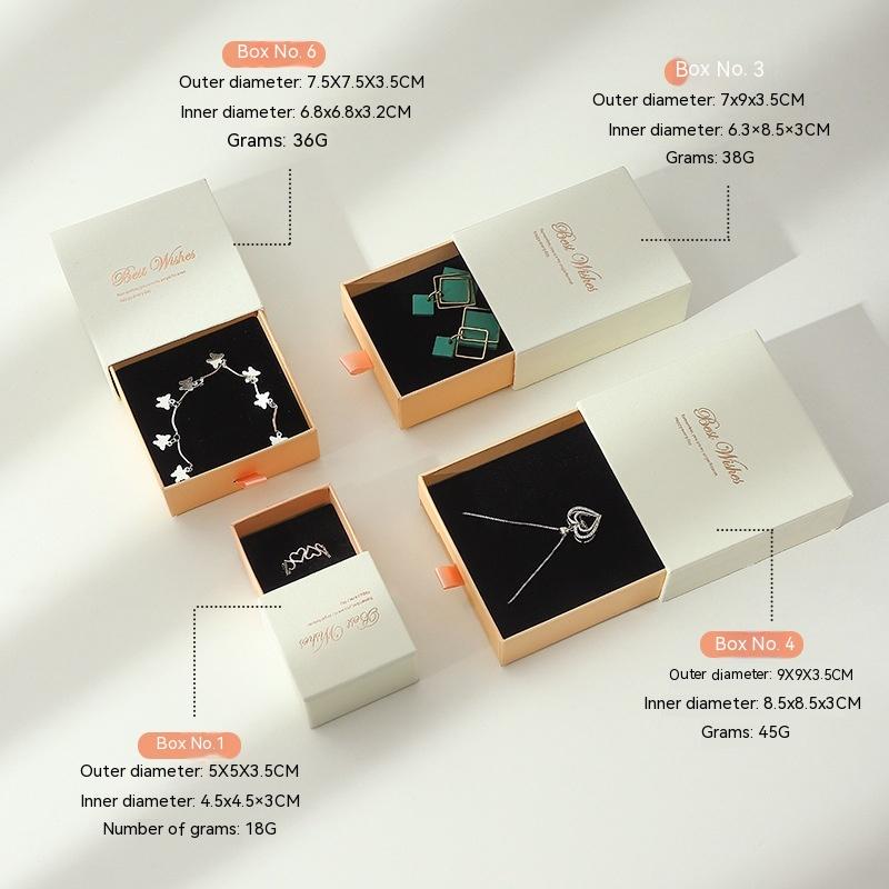 Drawer Necklace Jewelry Storage Box