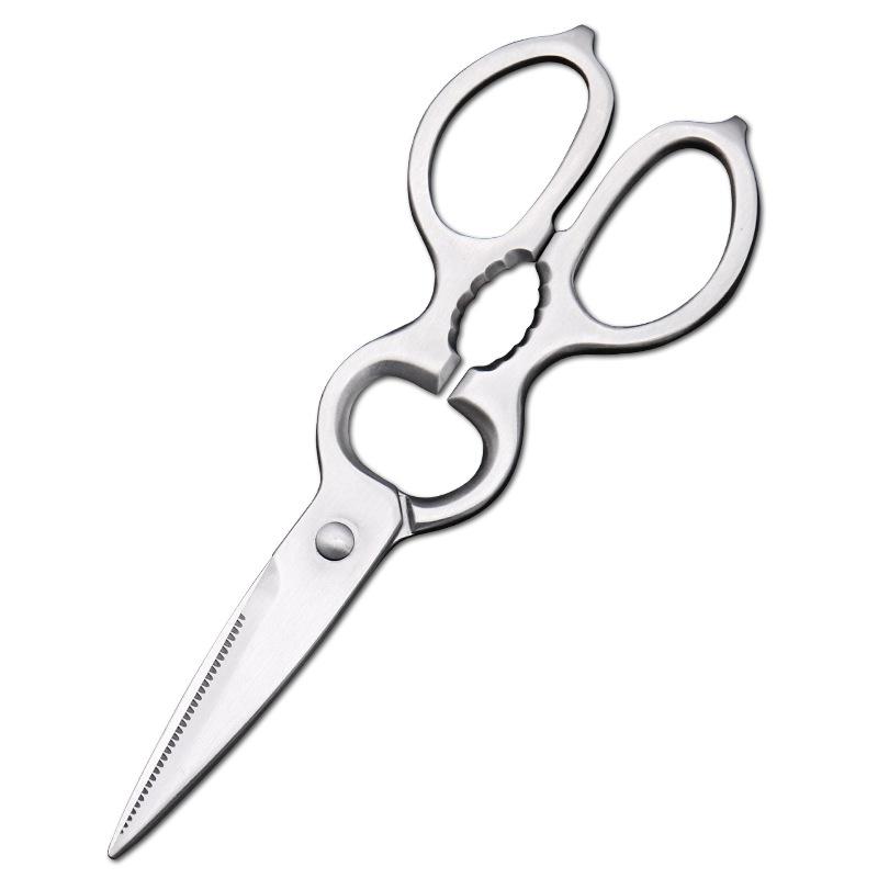 Non Detachable 20mm 4CR13 Stainless Steel Sharp Blade Power Barbecue Chicken Bone Scissors Multi Household Kitchen Tools