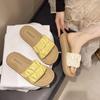 Flat-bottomed Cool Slippers Women's Summer Wear New Internet Celebrity Casual Non-slip Beach Slippers Soft-bottomed Lazy One-word Drag
