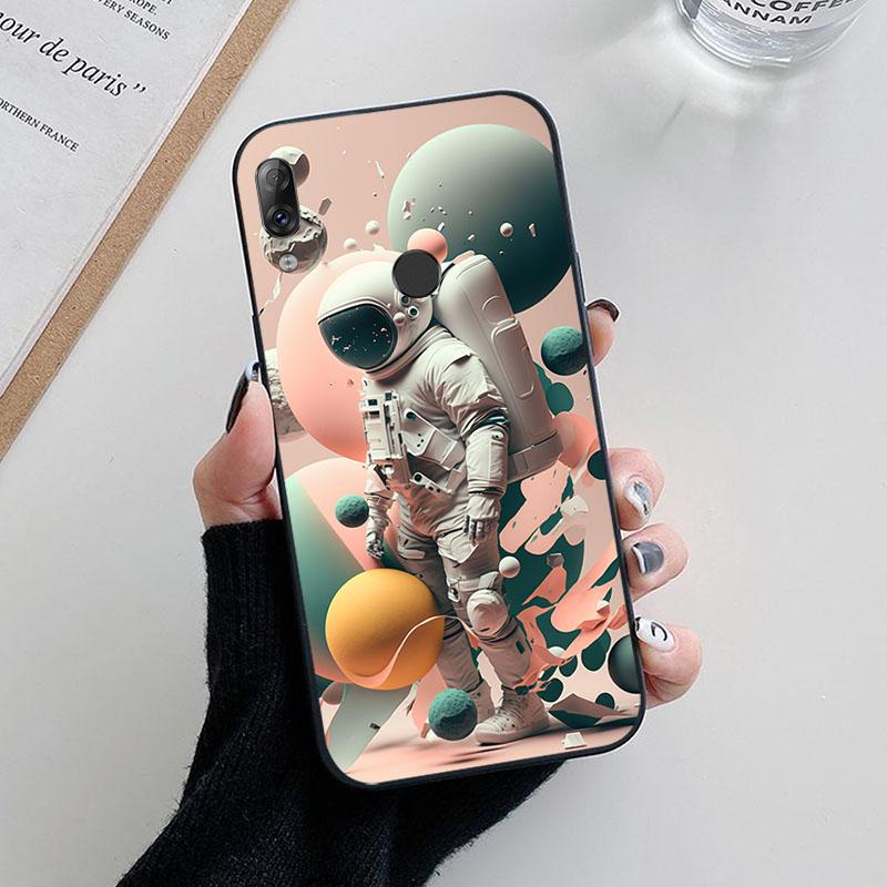 For Lenovo K5 Pro Case Flower Painted Silicone Cases For Lenovo S5 K520 / K5 Play / K5Pro L38041 Phone TPU Cover Fundas K5Play