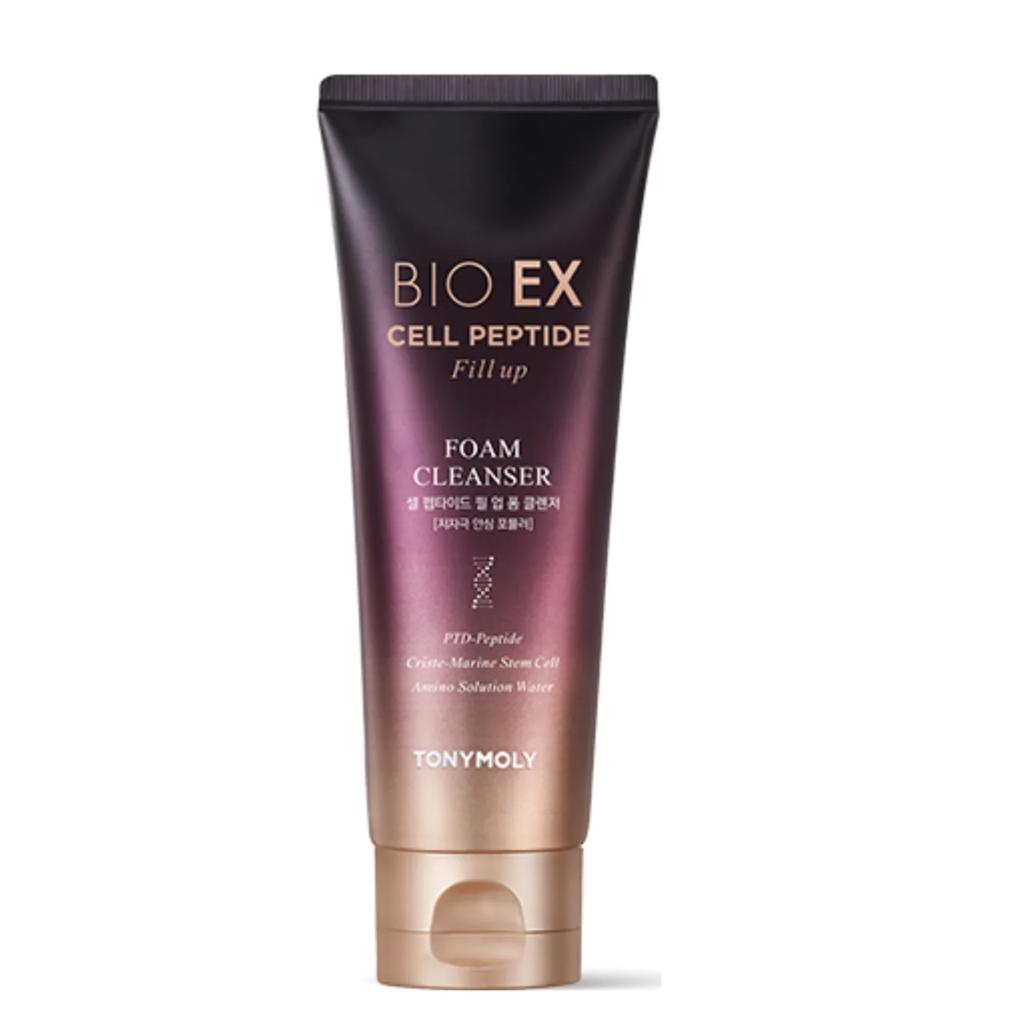 Tonymoly Очищающая пенка для лица Bio Ex Fill Up Cell Peptide, 150 мл