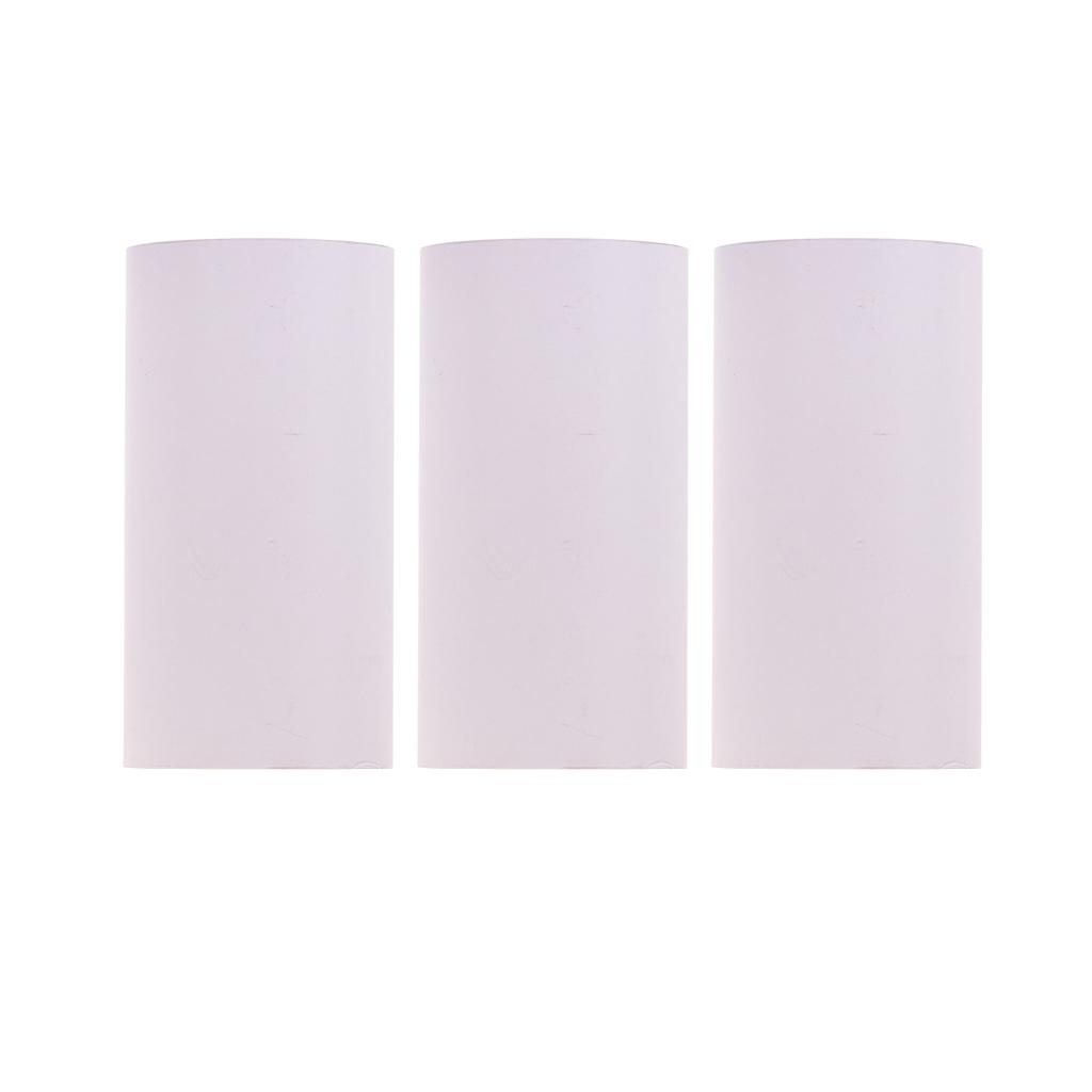 Белая пустая термобумага Poooli, долговечная, 10 лет, рулон бумаги, без BPA, 57*30 мм(2,17*1,18 дюйма) 3