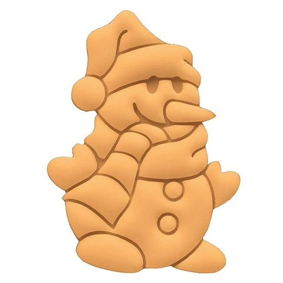 Yousheng Cookie Mold Snowball Snowman Santa Claus Shaped Christmas Cutting Mold Festive DIY Biscuit Mold for Holiday Party